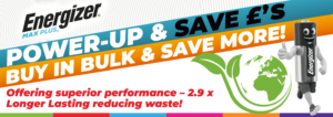 Energizer, Power up and save