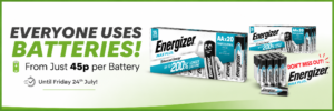 ENERGIZER BATTERIES